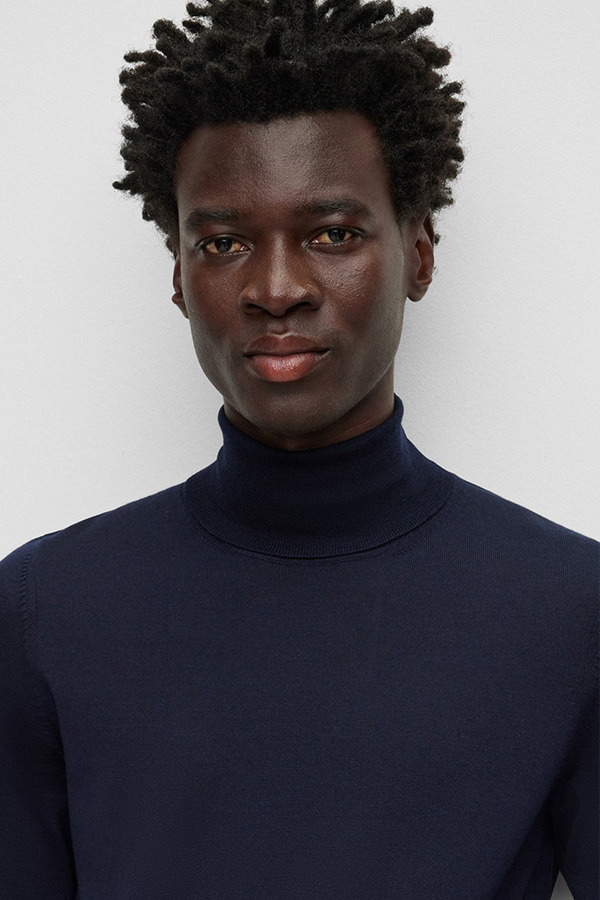 ΠΛΕΚΤΗ ΜΠΛΟΥΖΑ BOSS - 404 ΜΠΛΕ